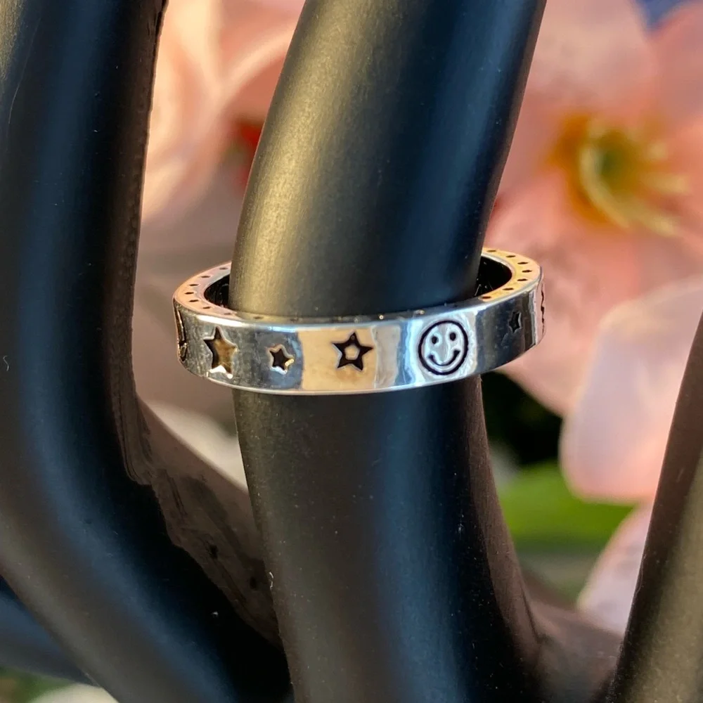 Sterling Silver 925 Celestial Hippie Ring.  Size 6, New in Box. - Picture 15 of 16